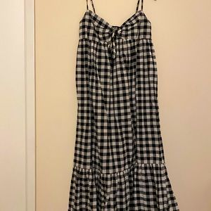 J Crew. Adorable front tie, adjustable dress